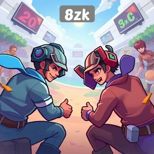 Keseruan Bermain Game Multiplayer di 8zk